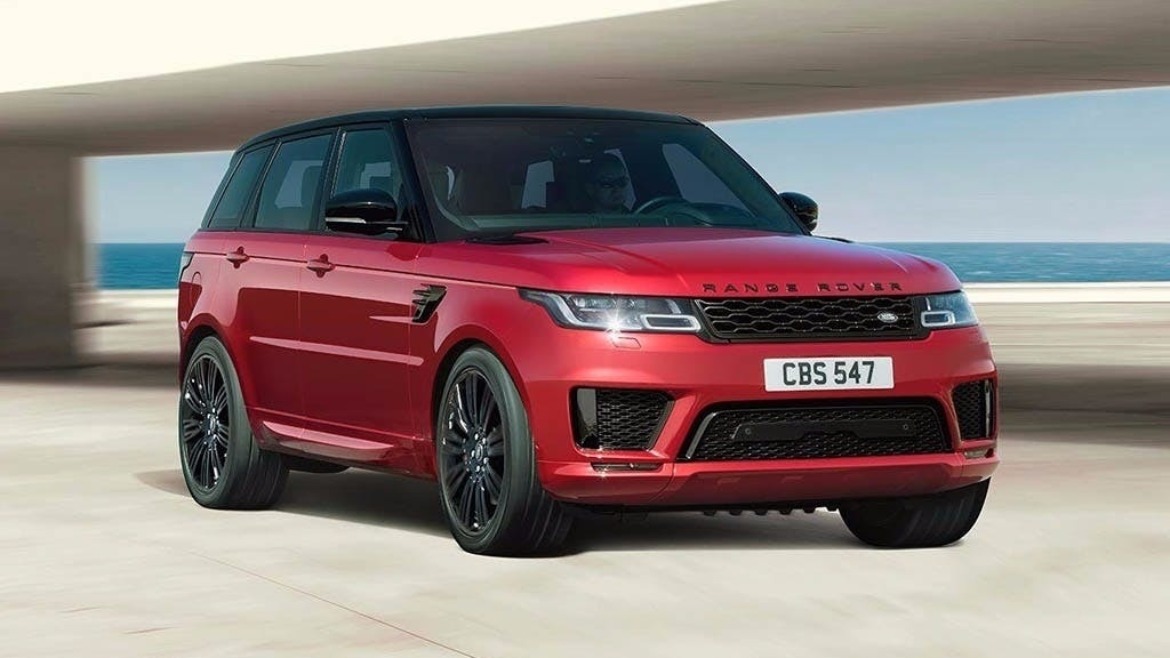 Land Rover Range Rover Sport in red