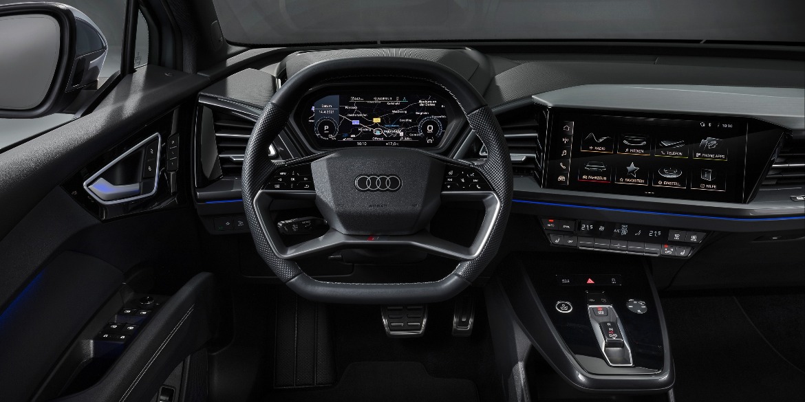 Audi Q4 Sportback e-tron cabin