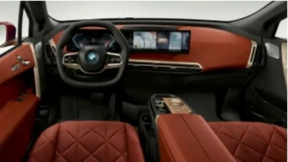 BMW iX cabin