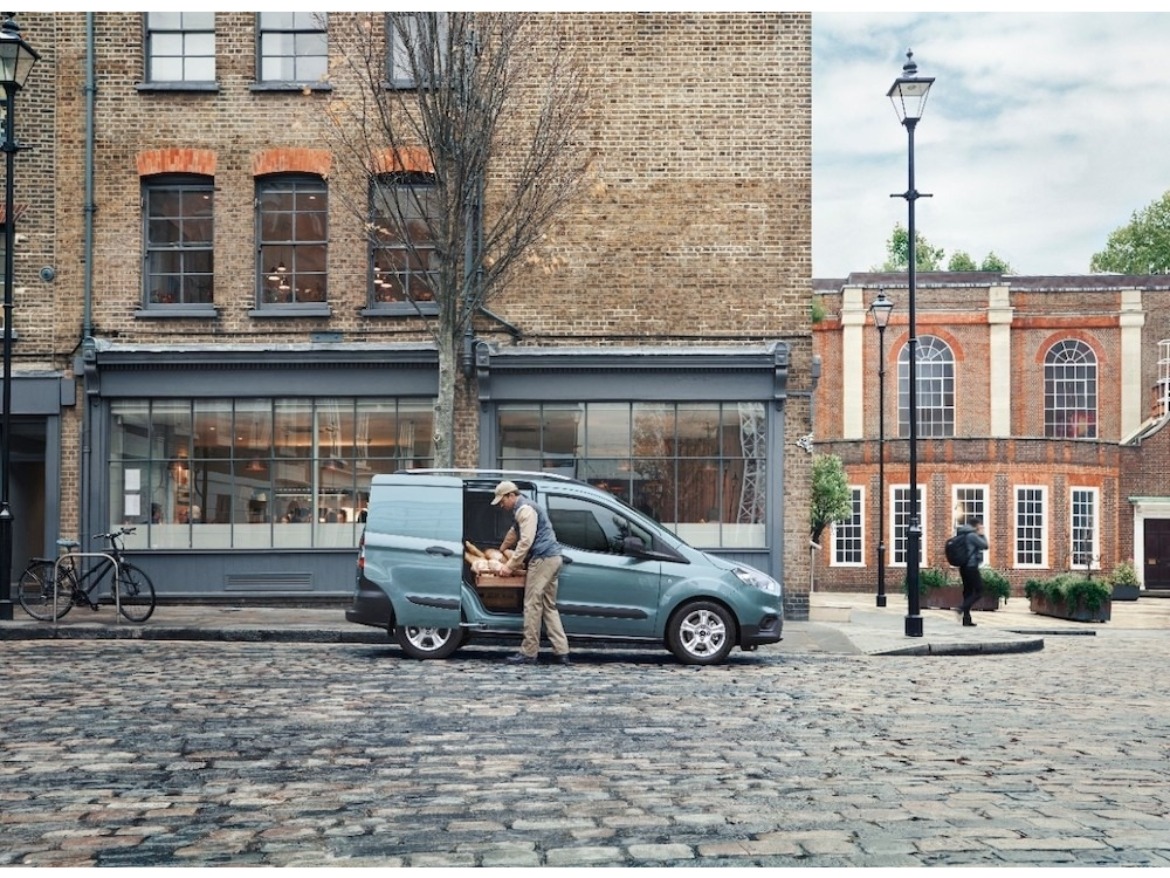 New Ford Transit Courier cargo space
