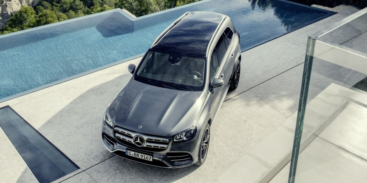 New Mercedes-Benz GLS Panoramic Sunroof