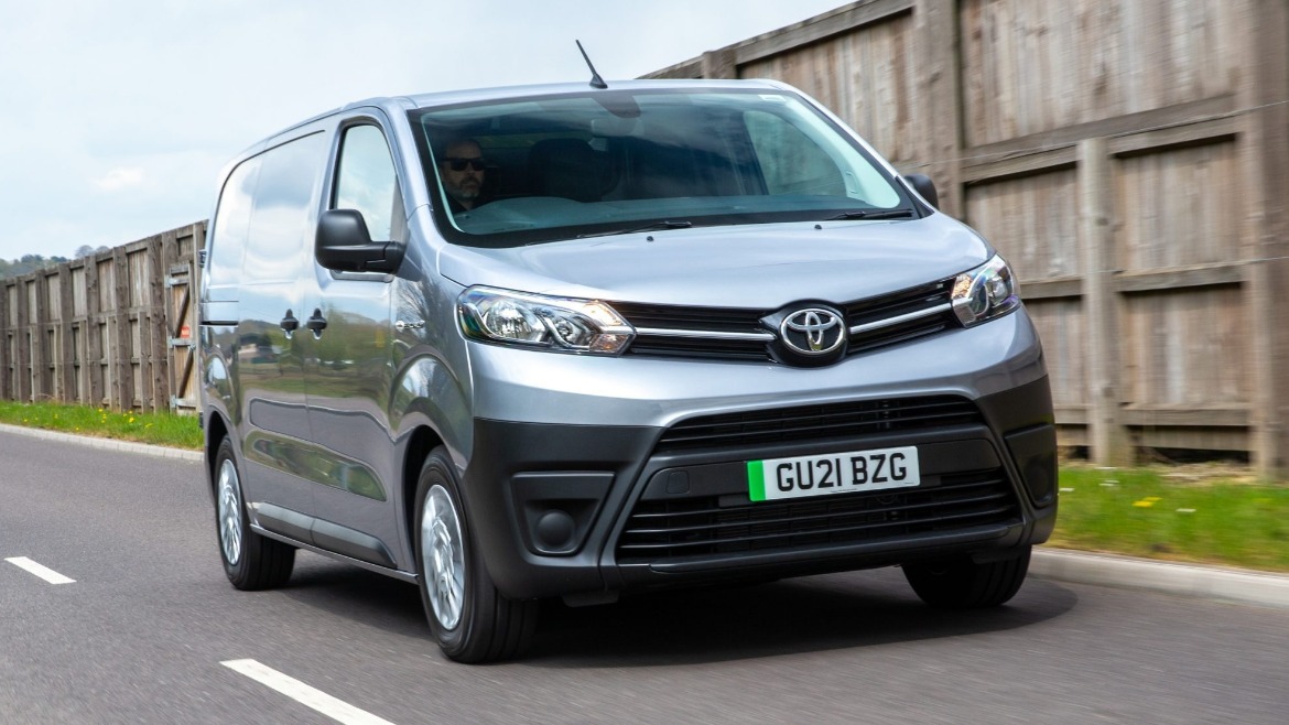 New Toyota Proace Electric Front