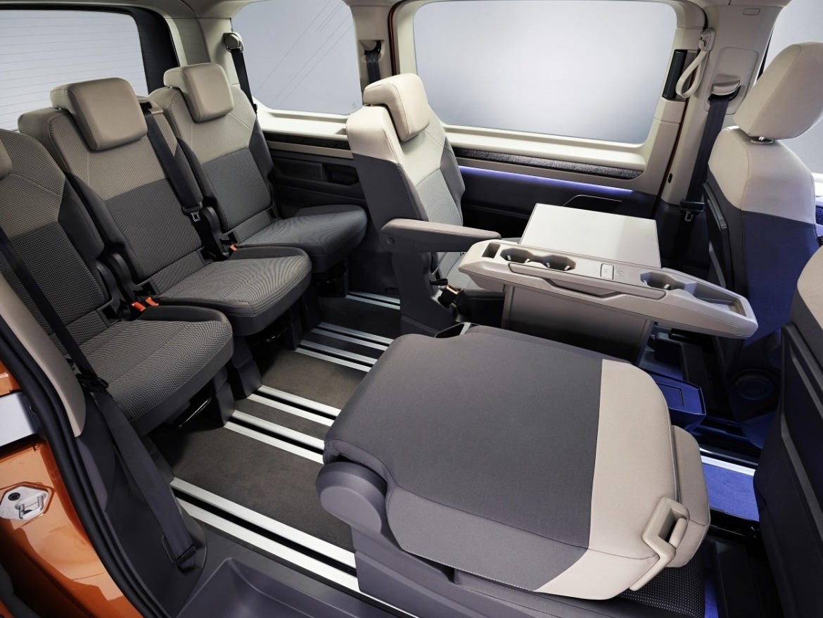New Volkswagen Multivan Seats
