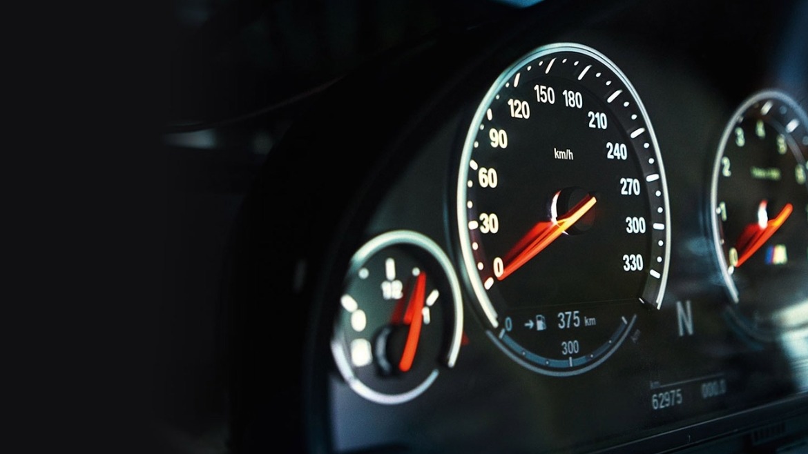 BMW speedometer