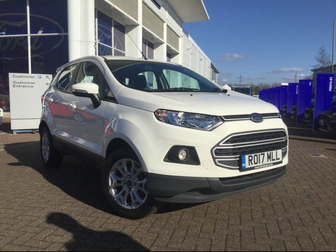 Used Ford EcoSport in Diamond White