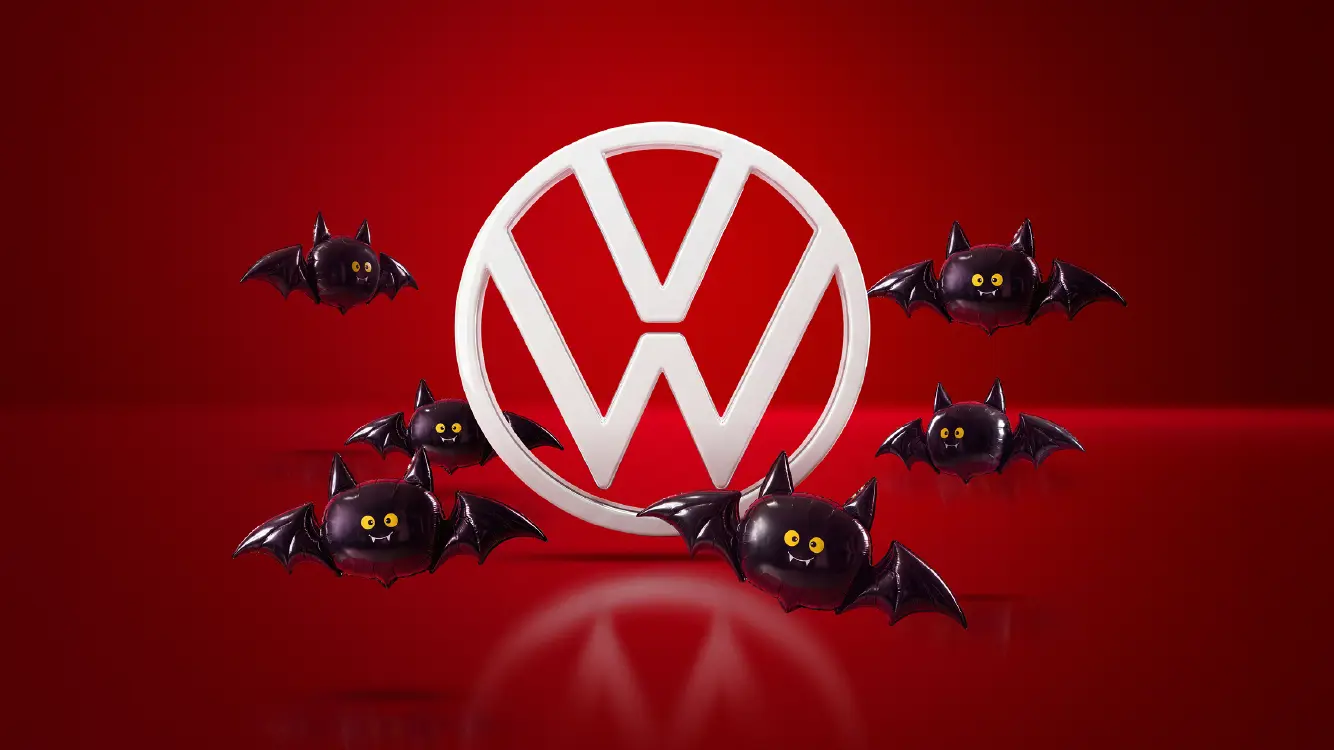 DS 4172 The Volkswagen Halloween Event Promo Scrolling Banner Desktop 1000X562