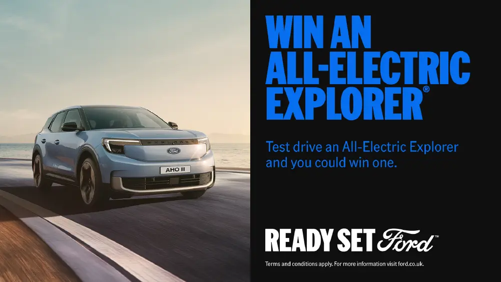 DS 3227 Q226 Win An Explorer Promo Scrolling Banner Desktop 1000X562 Ford Puma