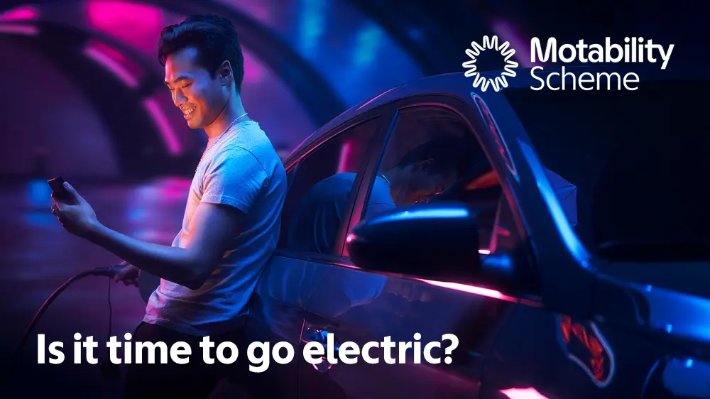 Promo Scrolling Banner 1000X562 Desktop Motability Electric