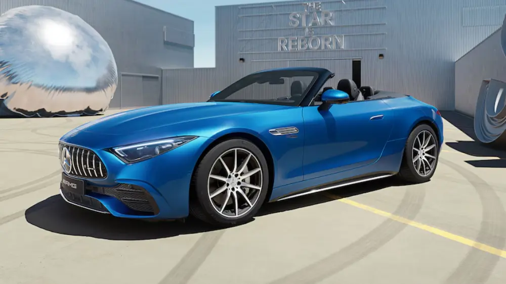 Featured Content Block Mercedes AMG SL Roadster Block 2
