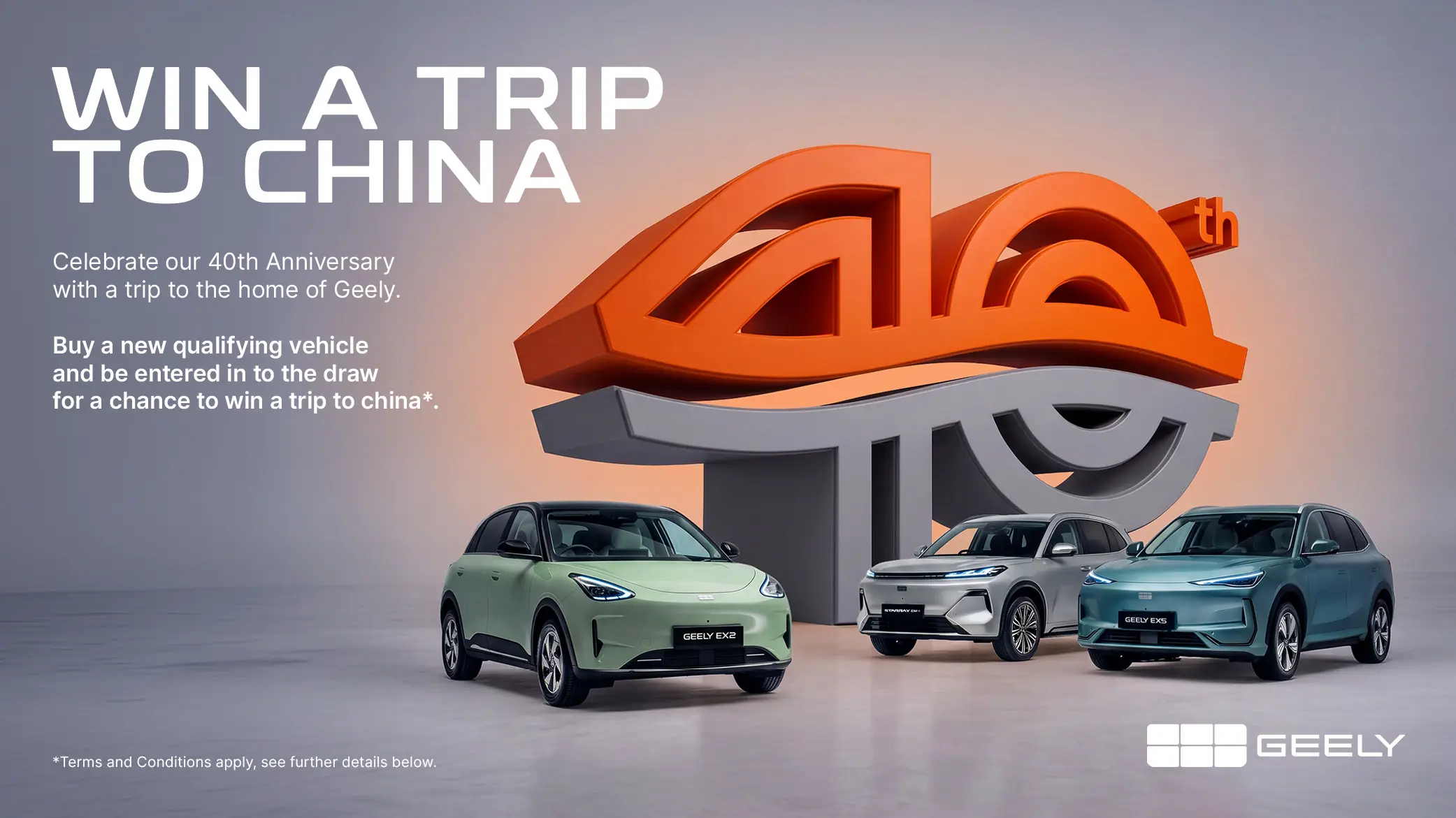 DS 4130 Geely 40 Anniversary Promo Scrolling Banner Desktop 1000X562