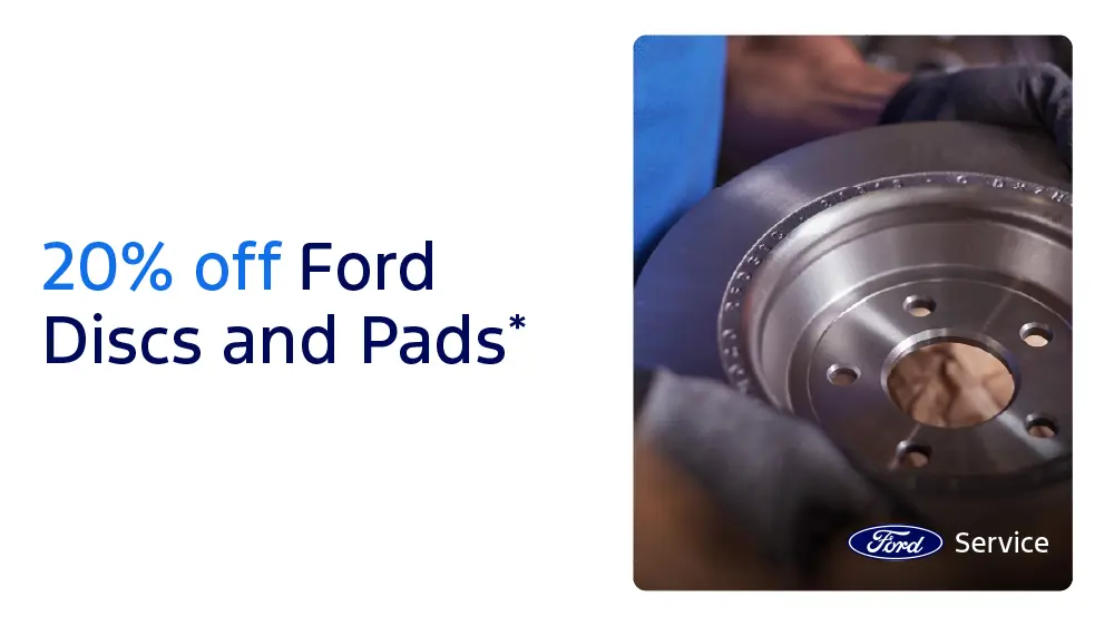 DS 2871 Q126 Ford Aftersales Offers Brake Discs And Pads Promo Scrolling Banner Desktop 1000X562