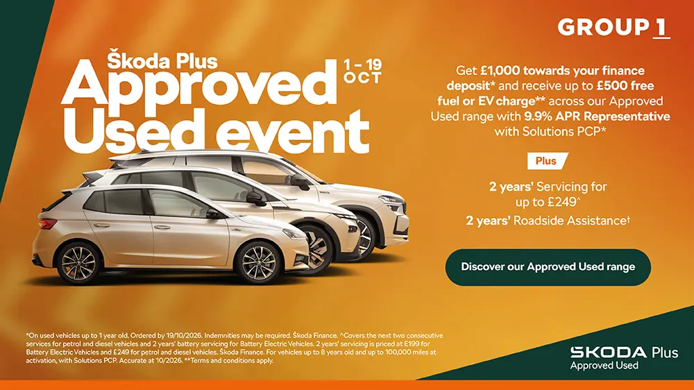 Promo Scrolling Banners 931148 Group 1 SKODA Various Digital Page 1 562X1000