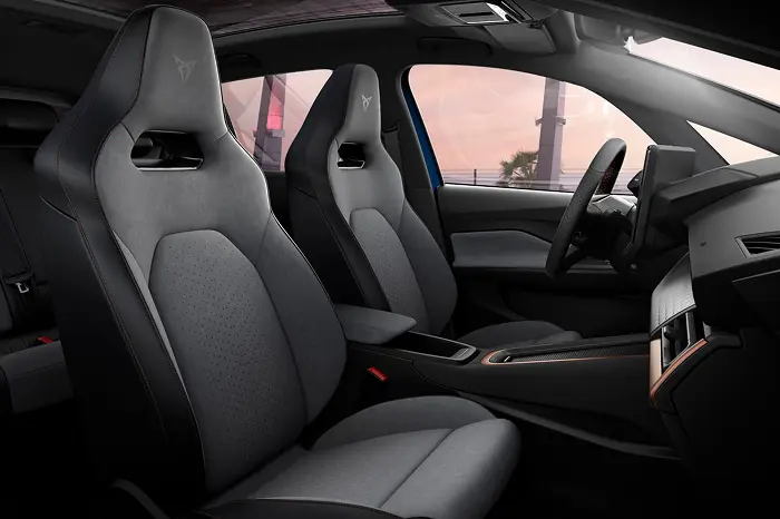 Cupra Born Granite Grey Dinamica Seats