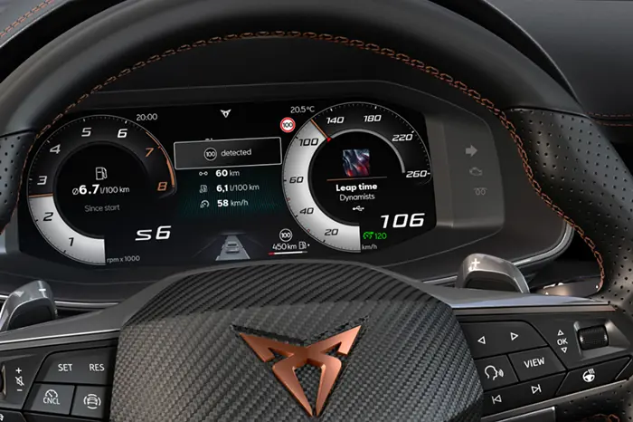 CUPRA Formentor Digital Cockpit