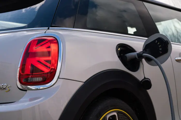 MINI Electric Image Exterior Charging New Car 1