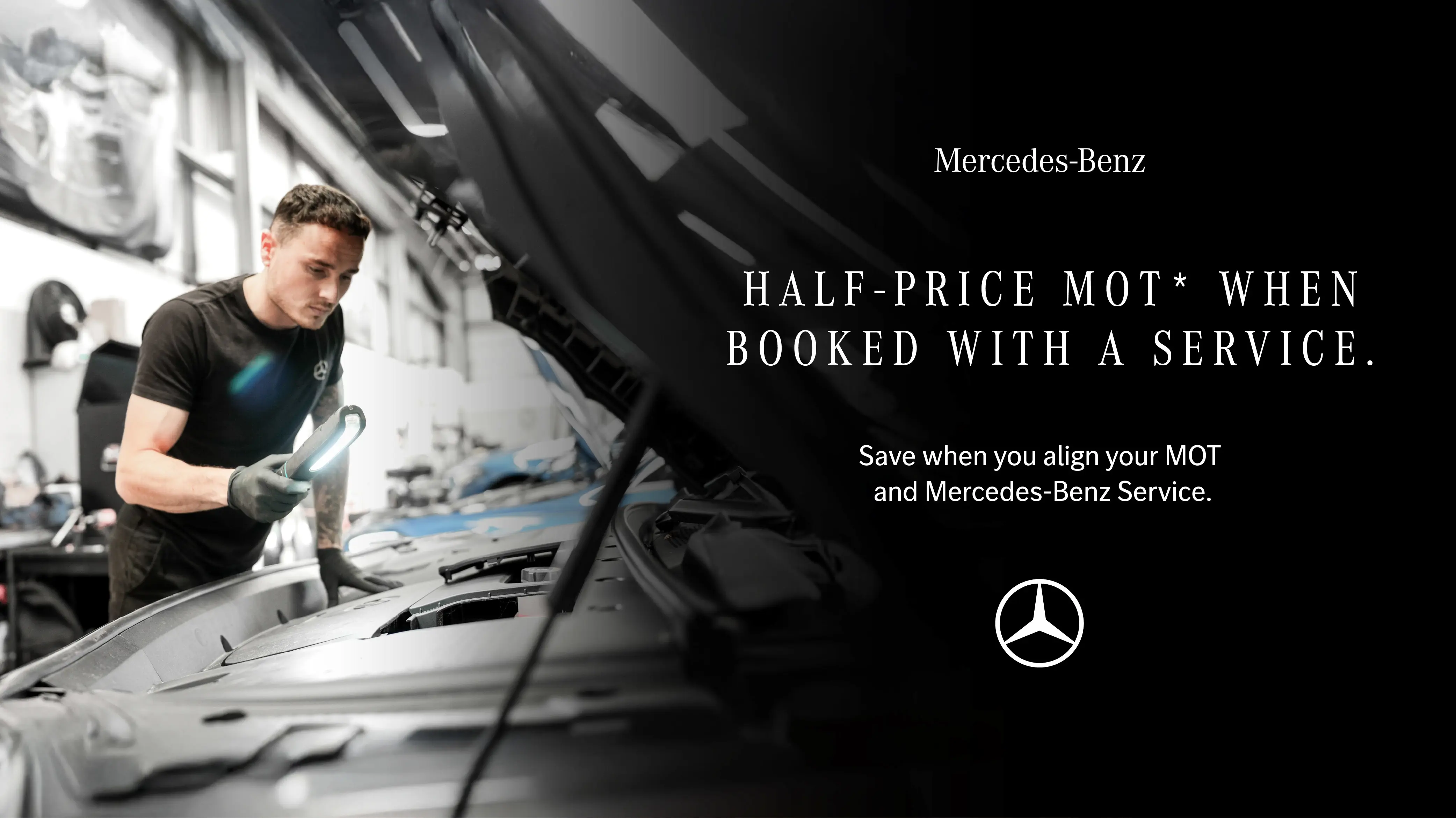 DS 3289 MB Aftersales Offers Half Price MOT Components Featured Content Block Desktop 1000X562