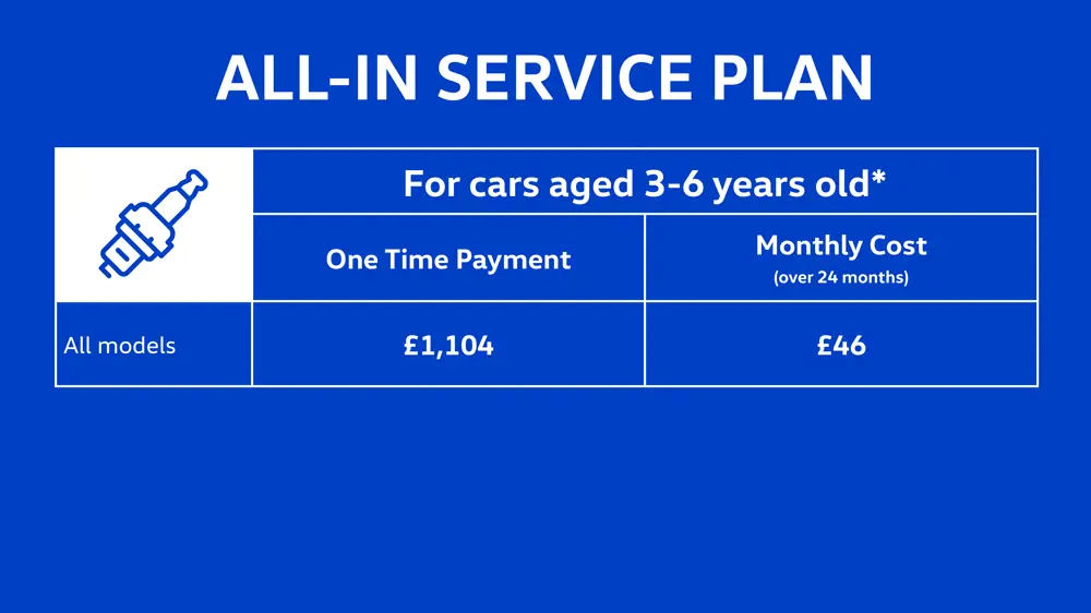 1827299292 VWCV Service Plan Price 2