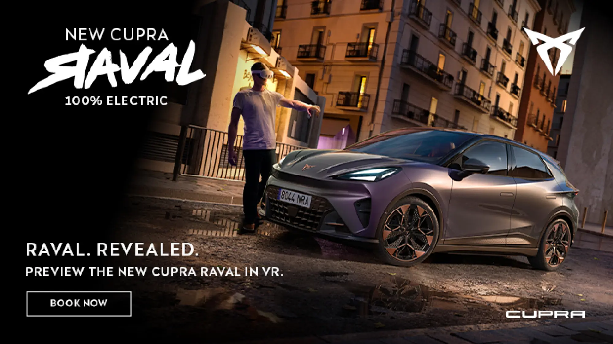 Promo Scrolling Banner 1000X562 Desktop Cupra Raval